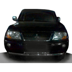 Купить Передняя защита ST014 (нерж.) для Mitsubishi Pajero Wagon III