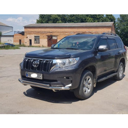Купить Передняя защита ST014 (нерж) 60/60 мм для Toyota Land Cruiser Prado 150