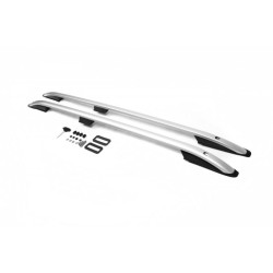 Купить Рейлинги Skyport (серый мат) Макси база для Renault Kangoo 2008-2020 гг