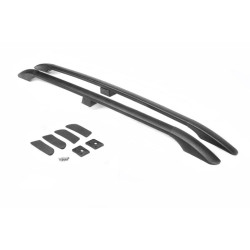 Купити Рейлінги чорні Максі база, Пластикові ніжки для Renault Kangoo 2008-2020 рр