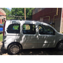 Купити Рейлінги чорні Максі база, Пластикові ніжки для Renault Kangoo 2008-2020 рр