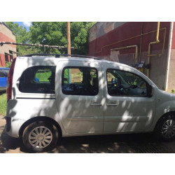 Купити Рейлінги чорні Максі база, Чавунні ніжки для Renault Kangoo 2008-2020 рр