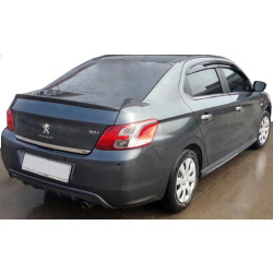 Купити Накладка на задній бампер (2012-2017, під фарбування) для Peugeot 301