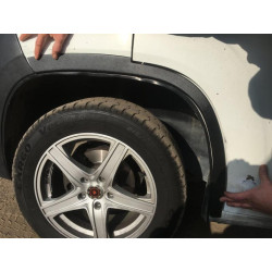 Купити Накладки на арки (4 шт, чорні) ABS-Пластик (2006-2014) для Peugeot Boxer рр