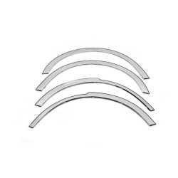 Купить Накладки на колесные арки (4 шт, нержавейка) 2007-2015, передние -2025 задние для Renault Trafic