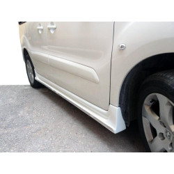 Купити Бокові пороги (під фарбування) для Peugeot Partner Tepee 2008-2018 рр