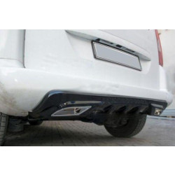 Купити Задній дифузор (під фарбування) для Peugeot Partner Tepee 2008-2018 рр