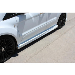 Купить Боковые пороги (под покраску) для Ford Connect 2014-2021 гг