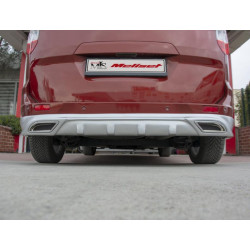 Купить Задняя накладка (под покраску) для Ford Courier 2014-2023 гг