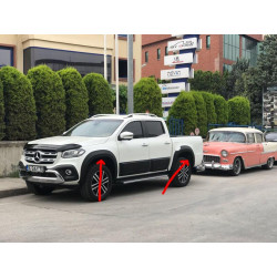 Купить Расширители колесных арок (под покраску) для Mercedes X class