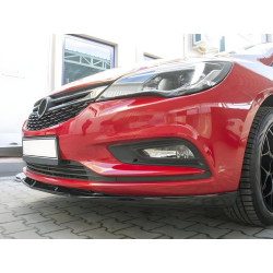 Купити Передня нижня накладка HB (під фарбування) для Opel Astra K 2016-2021 рр