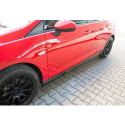 Купить Боковые юбки HB (под покраску) для Opel Astra K 2016-2021 гг
