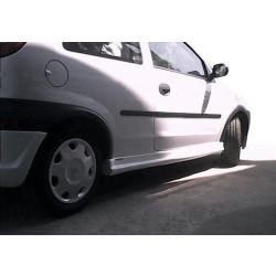 Купить Боковые юбки (под покраску) для Opel Corsa C 2000- гг