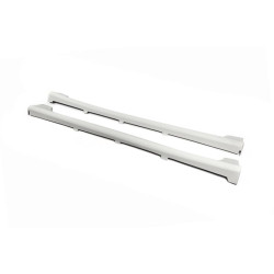 Купити Бокові пороги (під фарбування) для Toyota Corolla 2007-2013 рр