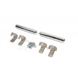 Купить Боковые трубы за задним колесом (2 шт, нерж) ExtraLong база, 70мм для Mercedes Sprinter W907/W910 2018- гг