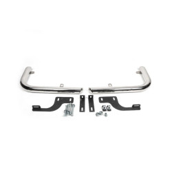 Купить Задние уголки AK003 (2 шт, нерж) Короткая база для Mercedes Vito W639 2004-2014 гг