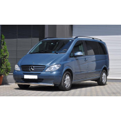 Купить Губа нижняя ST008 (нерж) 2010-2015, 51мм для Mercedes Vito W639