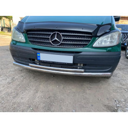 Купить Губа нижняя ST014 (нерж) 2010-2015, 60 -2025 42мм для Mercedes Vito W639