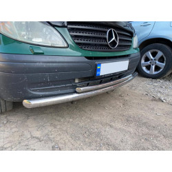 Купить Губа нижняя ST014 (нерж) 2010-2015, 60 -2025 42мм для Mercedes Vito W639