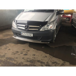 Купить Губа нижняя ST014 (нерж) 2010-2015, 60 -2025 42мм для Mercedes Vito W639