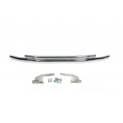 Купить Нижняя двойная губа ST014 (нерж) 60 на 60мм для Volkswagen T5 Caravelle 2004-2010 гг