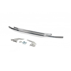 Купить Нижняя двойная губа ST014 (нерж) 60 на 60мм для Volkswagen T5 Caravelle 2004-2010 гг