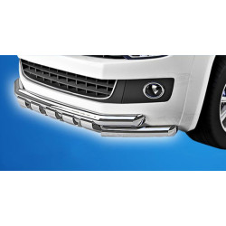 Купить Передний ус ST015 (нерж) для Volkswagen T5 Caravelle 2004-2010 гг