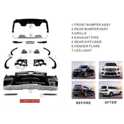 Купить Комплект обвесов AMG (для GL) для Mercedes GL/GLS сlass X166