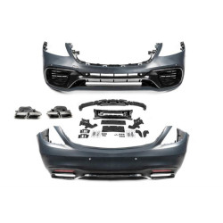 Купить Комплект обвесов S63 AMG (2018-restyling) для Mercedes S-сlass W222