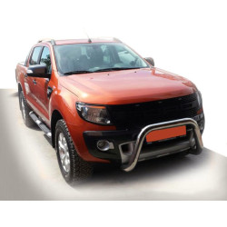 Купить Передняя защита WT005 (нерж) для Ford Ranger 2011-2022 гг