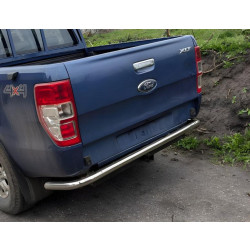 Купить Задняя защита AK005 (нерж) для Ford Ranger 2011-2022 гг