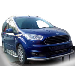 Купить Передняя защита ST008 (нерж) для Ford Courier 2014-2023 гг