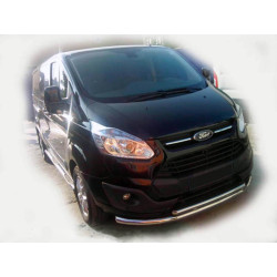 Купить Передняя защита ST014 (нерж.) 60/60 мм для Ford Custom 2013-2022 гг