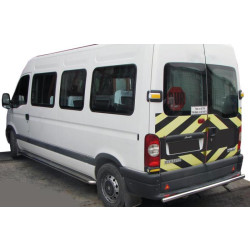 Купить Задняя дуга AK002 (нерж.) для Renault Master 1998-2010 гг