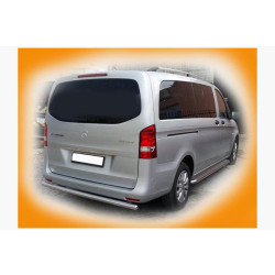 Купить Задняя защита AK002 (нерж.) для Mercedes Vito/V-class W447 2014- гг