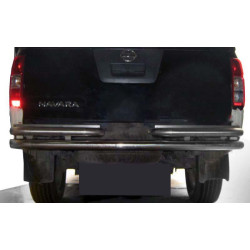 Купить Задняя защита AK005-3 (нерж) для Nissan Navara 2006-2015 гг