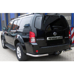 Купить Задняя дуга AK003 (нерж) для Nissan Pathfinder R51 2005-2014 гг