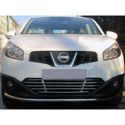 Купить Передняя защита ST008 (2014-2017, нерж) для Nissan Qashqai/Rogue Sport