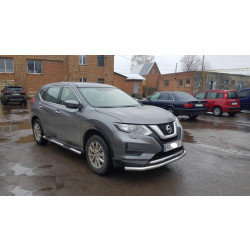 Купить Боковые трубы (2 шт, нерж) для Nissan X-trail T32/Rogue 2014-2021 гг