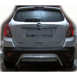 Купить Задняя дуга AK007-2 (нерж.) для Opel Antara 2006-2017 гг