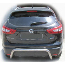 Купить Задняя дуга AK007-2 (нерж) для Nissan Qashqai/Rogue Sport 2014-2021 гг