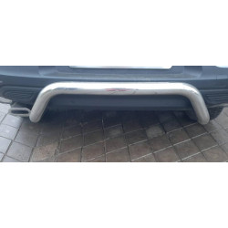 Купить Задняя защита AK007 (нерж) для Renault Kadjar