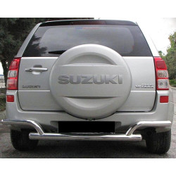 Купить Задняя защита AK005-2 (нерж) для Suzuki Grand Vitara 2005-2017 гг