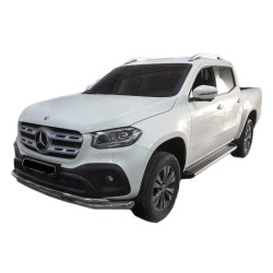 Купить Передний ус ST017 (нерж, 60мм) для Mercedes X class