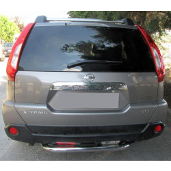 Купить Задняя скоба AK007 (2 шт, нерж.) для Nissan X-trail T31 2007-2014 гг