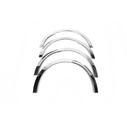 Купити Накладки на арки (8 шт, нерж) SW для Renault Megane III 2009-2016 рр