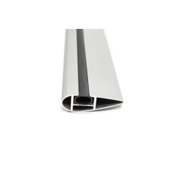 Купити Багажник (поперечини) на інтегровані рейлінги Skybar V2 120 см (2 шт) Сірий для Volkswagen Touareg 2018- рр