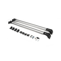 Купити Багажник (поперечини) на інтегровані рейлінги Skybar V2 120 см (2 шт) Чорний для Volkswagen Touareg 2018- рр