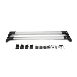 Купити Багажник (поперечини) на інтегровані рейлінги Skybar V2 120 см (2 шт) Чорний для Volkswagen Touareg 2018- рр
