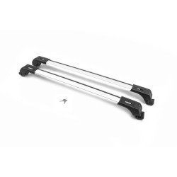 Купити Перемички на рейлінги Skybar V1 (2 шт) Сірий для Dacia Duster 2024- рр